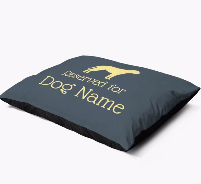 'Dog's Name' - Personalised {breedFullName} Dog Bed
